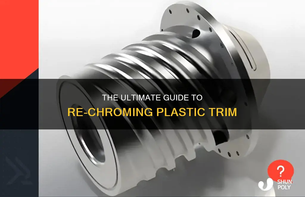 how do you re-chrome plastic trim