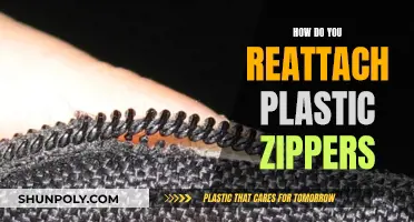 Reattaching Plastic Zippers: An Easy Guide to Fixing Your Zipper