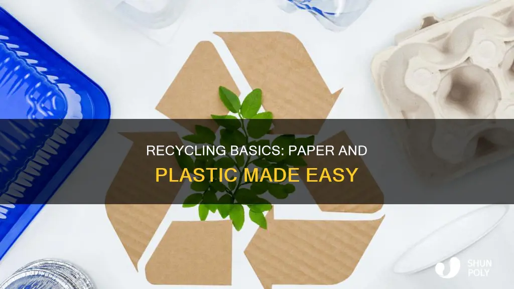 how do you recycle paper and plastic