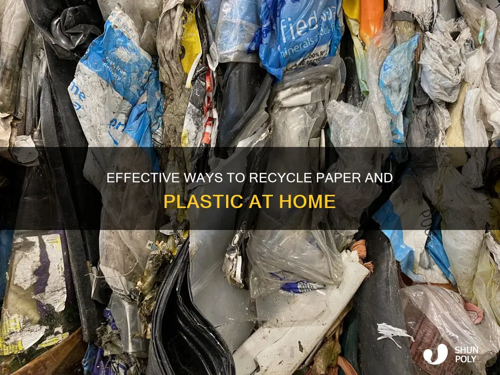 how do you recycle paper and plastic