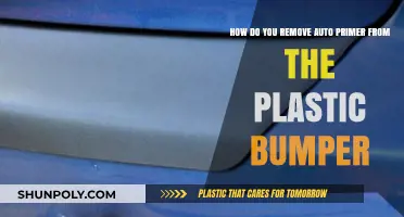 Effective Techniques to Remove Auto Primer from Plastic Bumpers