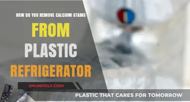 Effective Ways to Remove Calcium Stains from Plastic Refrigerators