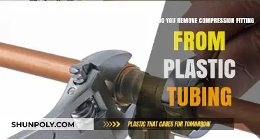 Removing Compression Fittings from Plastic Tubing: A Step-by-Step Guide