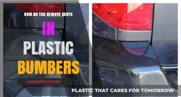 Effective DIY Methods to Remove Dents from Plastic Bumpers Easily
