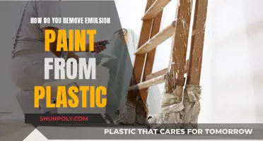Removing Emulsion Paint: Plastic-Safe Techniques for Success