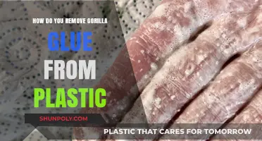 Effective Ways to Remove Gorilla Glue from Plastic Surfaces Easily