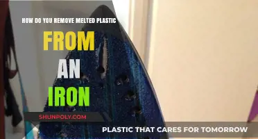 Effective Ways to Remove Melted Plastic from Your Iron Safely