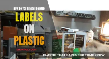 Effective Ways to Remove Painted Labels from Plastic Surfaces