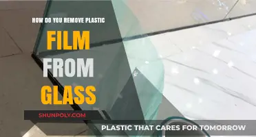 Easy Steps to Remove Plastic Film from Glass Surfaces