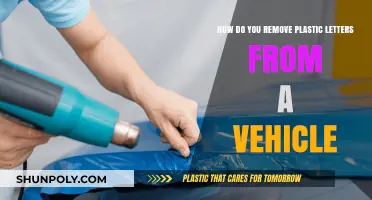 Easy Steps to Safely Remove Plastic Letters from Your Vehicle