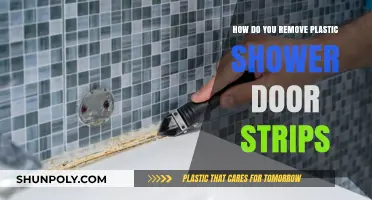 Easy Guide to Removing Plastic Shower Door Strips Safely