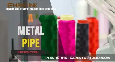 Effective Methods to Remove Plastic Threads from Metal Pipes Easily