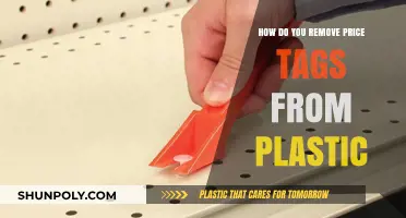 Effective Methods to Remove Price Tags from Plastic Surfaces Easily