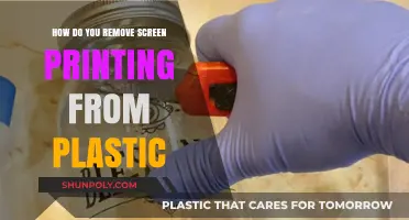 Effective Methods to Remove Screen Printing from Plastic Surfaces Easily