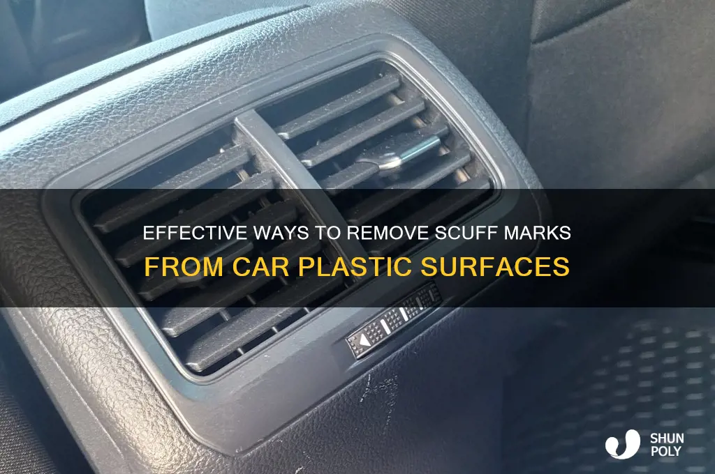 how do you remove scuff marks from car plastic