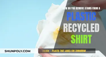 Unstain the Past: A Guide to Removing Stains from Recycled Plastic Shirts