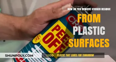 Effective Ways to Remove Sticker Residue from Plastic Surfaces Easily