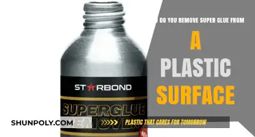 Effective Ways to Remove Super Glue from Plastic Surfaces