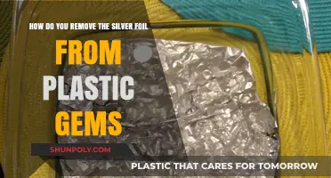 Easy DIY Guide: Removing Silver Foil from Plastic Gems