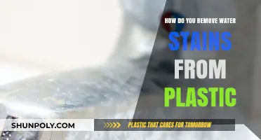 Effective Ways to Remove Water Stains from Plastic Surfaces Easily