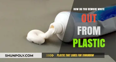 Effective Ways to Remove White Out from Plastic Surfaces Easily