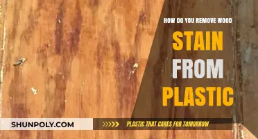 Effective Methods to Remove Wood Stain from Plastic Surfaces Easily