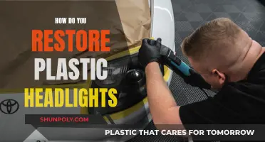 Reviving Plastic Headlights: DIY Restoration Guide