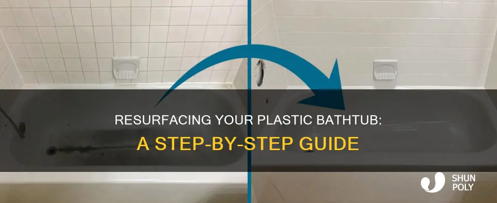 how do you resurface plastic bathtub