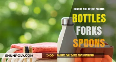 Creative Ways to Reuse Plastic Bottles, Forks, and Spoons at Home