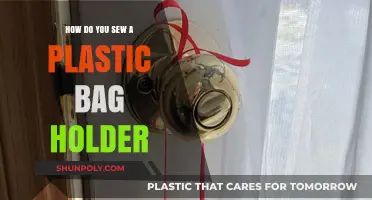 Sew Your Own Plastic Bag Holder: A Simple DIY Guide