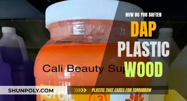The Secret to Softening DAP Plastic Wood