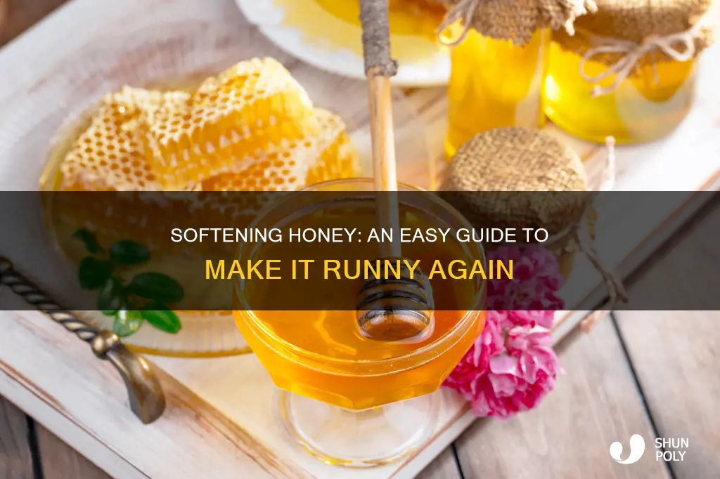 how do you soften honey in a plastic container
