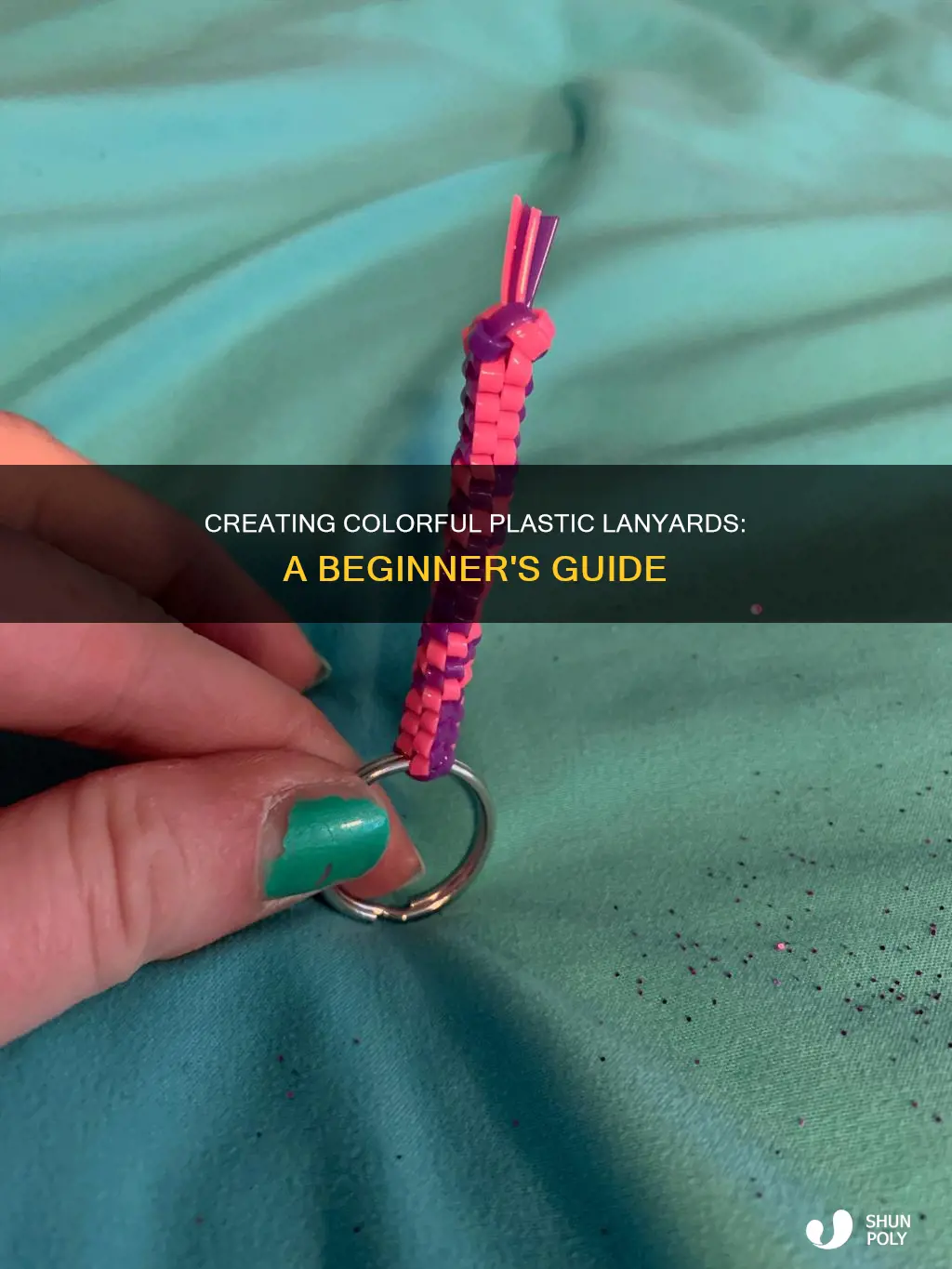 how do you start a plastic lanyard