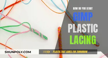 Gimp Plastic Lacing: Getting Started with Creative Crafts