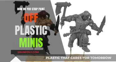Stripping Paint Off Plastic Minis: A Comprehensive Guide