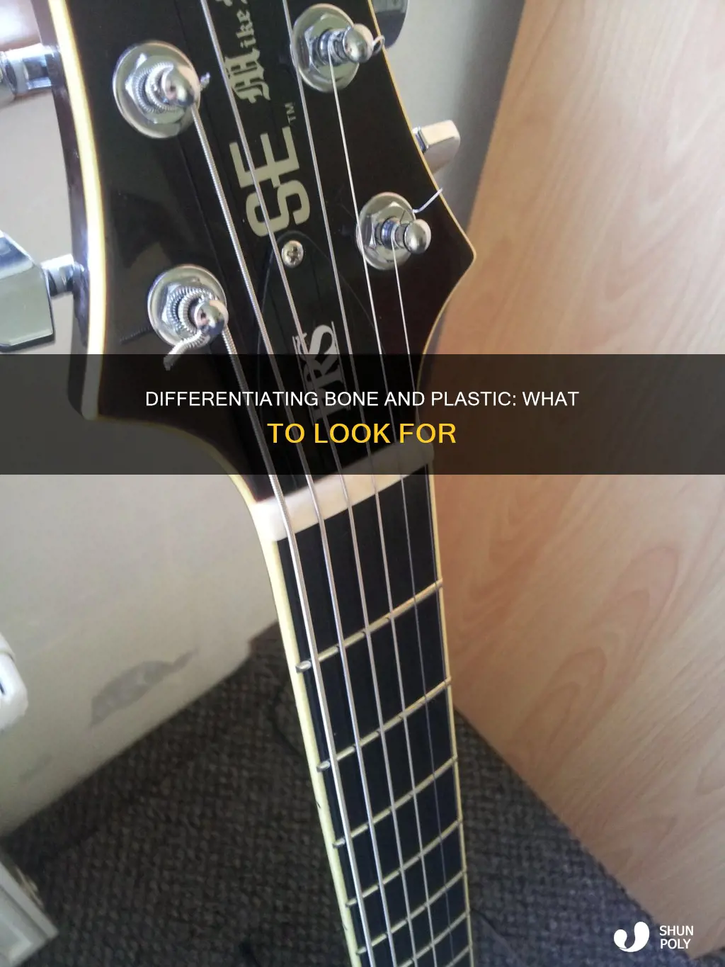 how do you tell bone from plastic