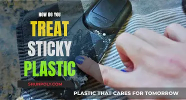 Solutions for Untangling Sticky Plastic