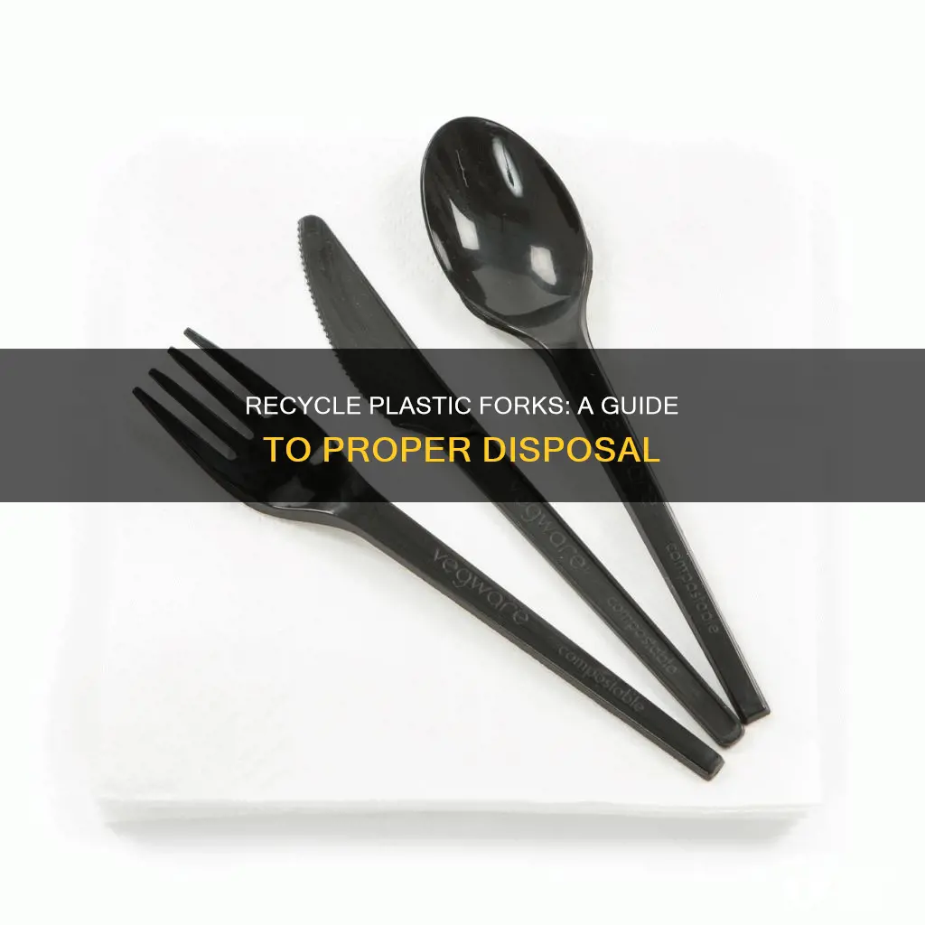 how does a plastic forks be recycled