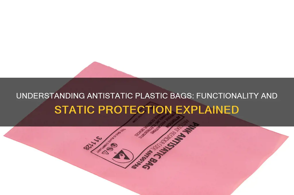 how does an antistatic plastic bag work
