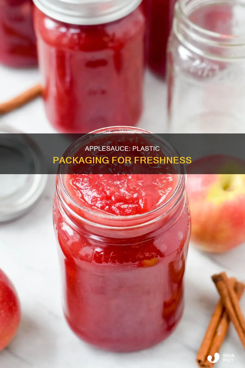 how does applesauce stay good in plastic