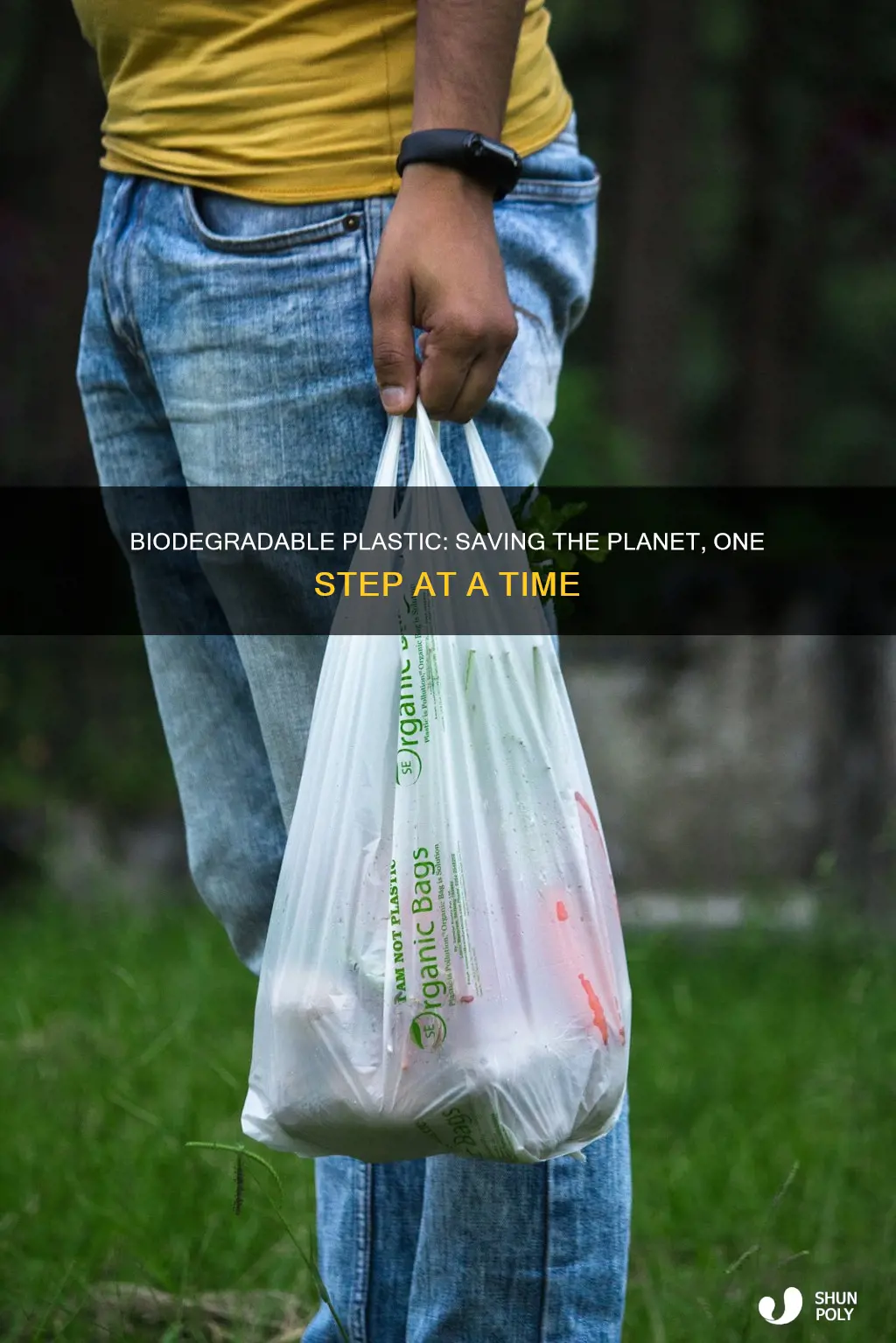 how does biodegradable plastic help the environment