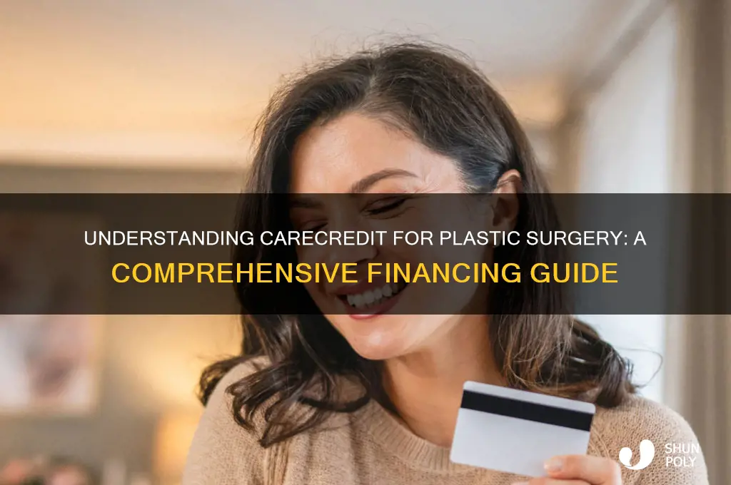 how does care credit work for plastic surgery