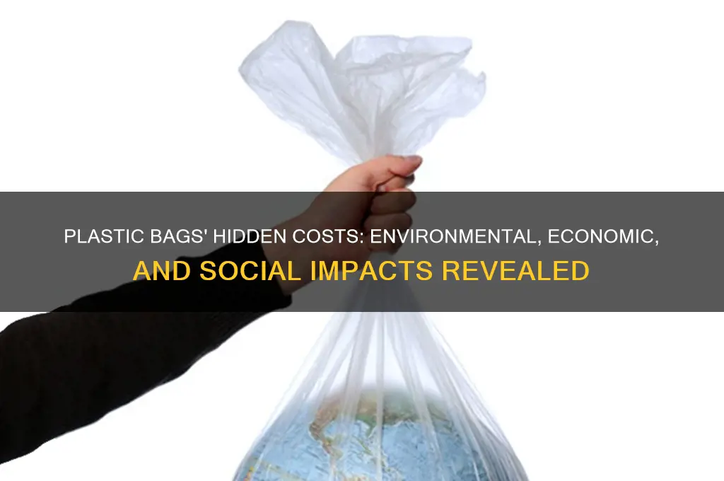 how does making and using plastic bags impat society