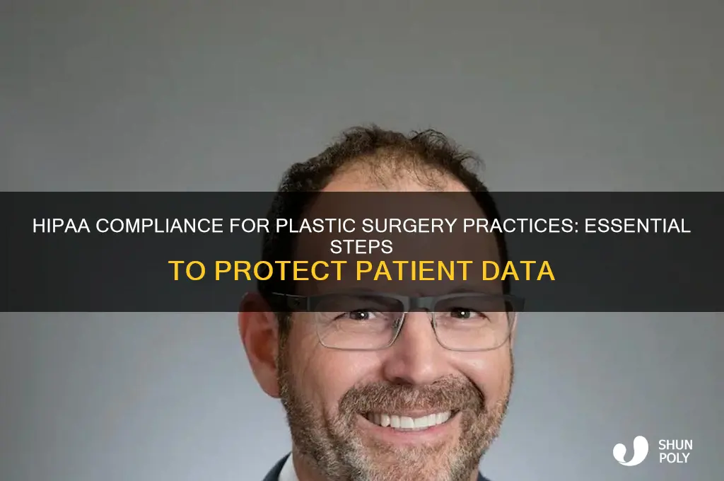 how does my plastic surgery practice comply with hippa