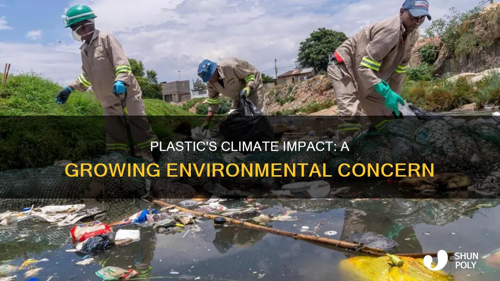 how does plastic add to climate change
