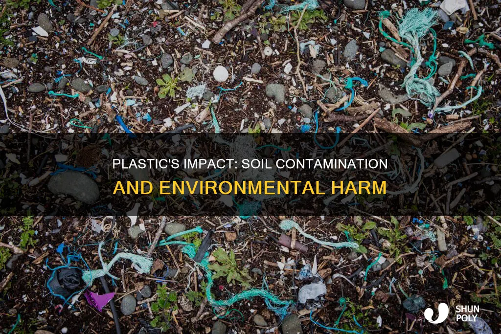 how does plastic affect the soil