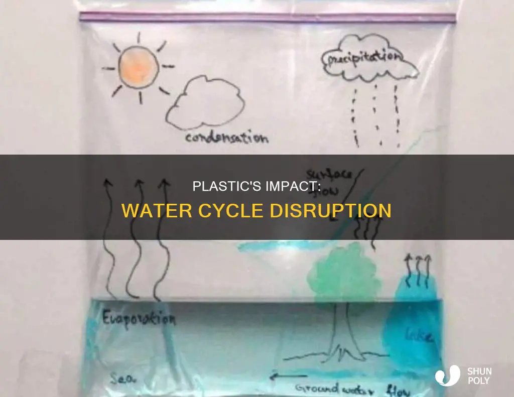 how does plastic affect the water cycle