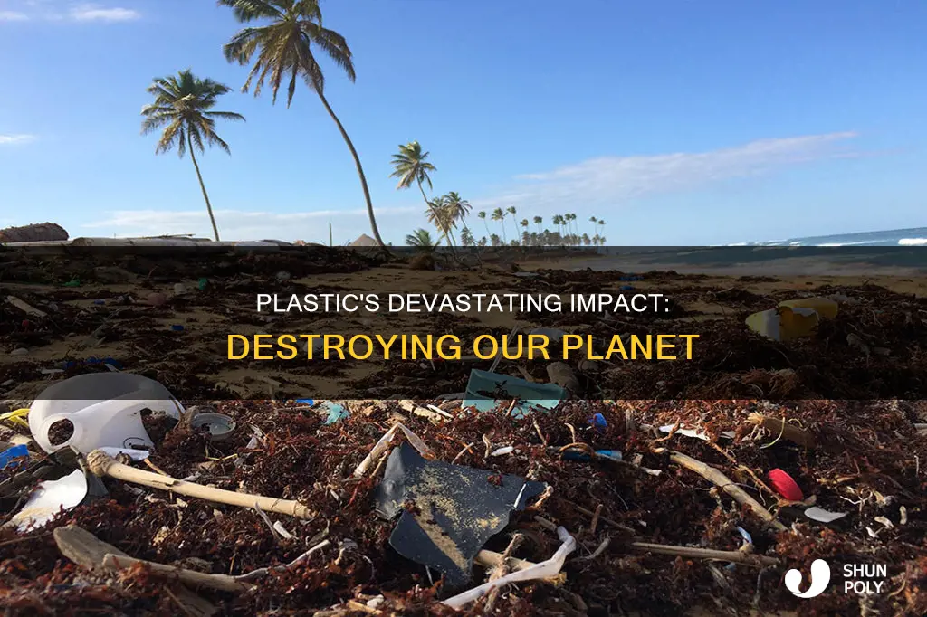 how does plastic destroy the earth