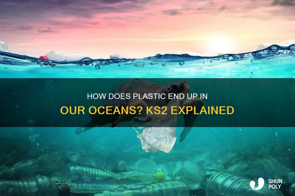 how does plastic get in the ocean ks2