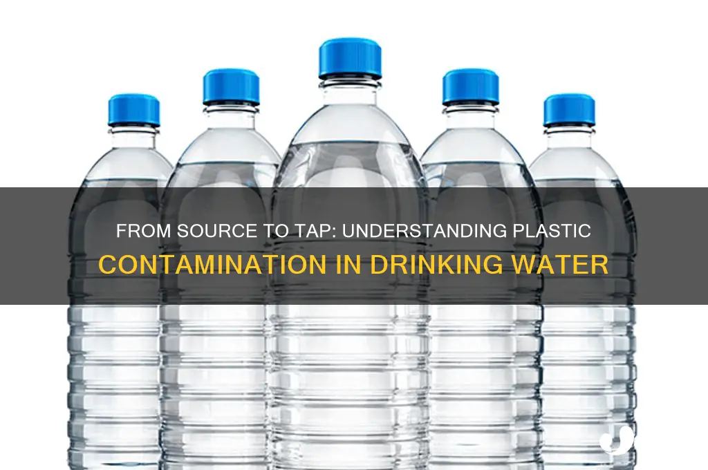 how does plastic get into drinking water